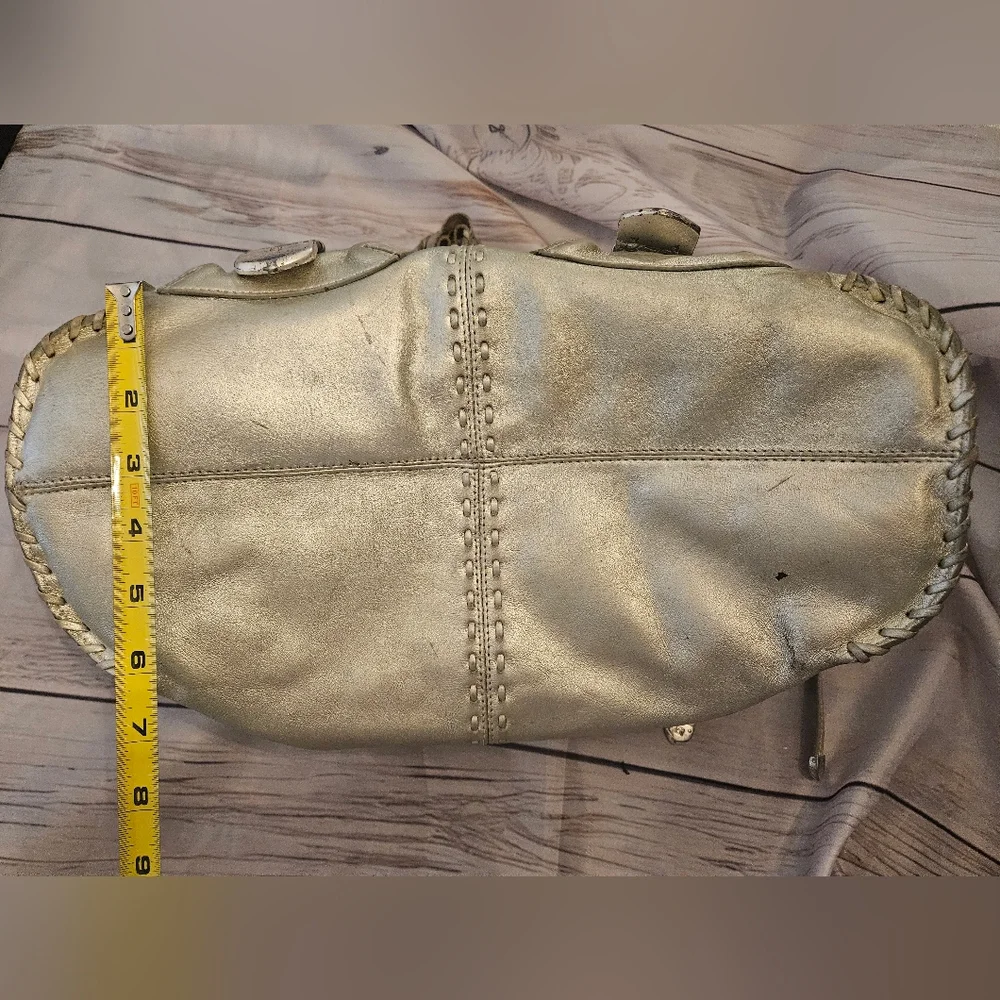 Michael KORS Gold Leather Bag - Picture 10 of 14